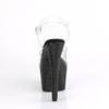 Pleaser - BEJEWELED708DM Sandale à bride à la cheville, Pole dance chaussures - Chaussures de pole dance - Noir/Transparent Product image